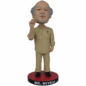 The Karate Kid 8 Inch Resin Bobble Head | Mr. Miyagi