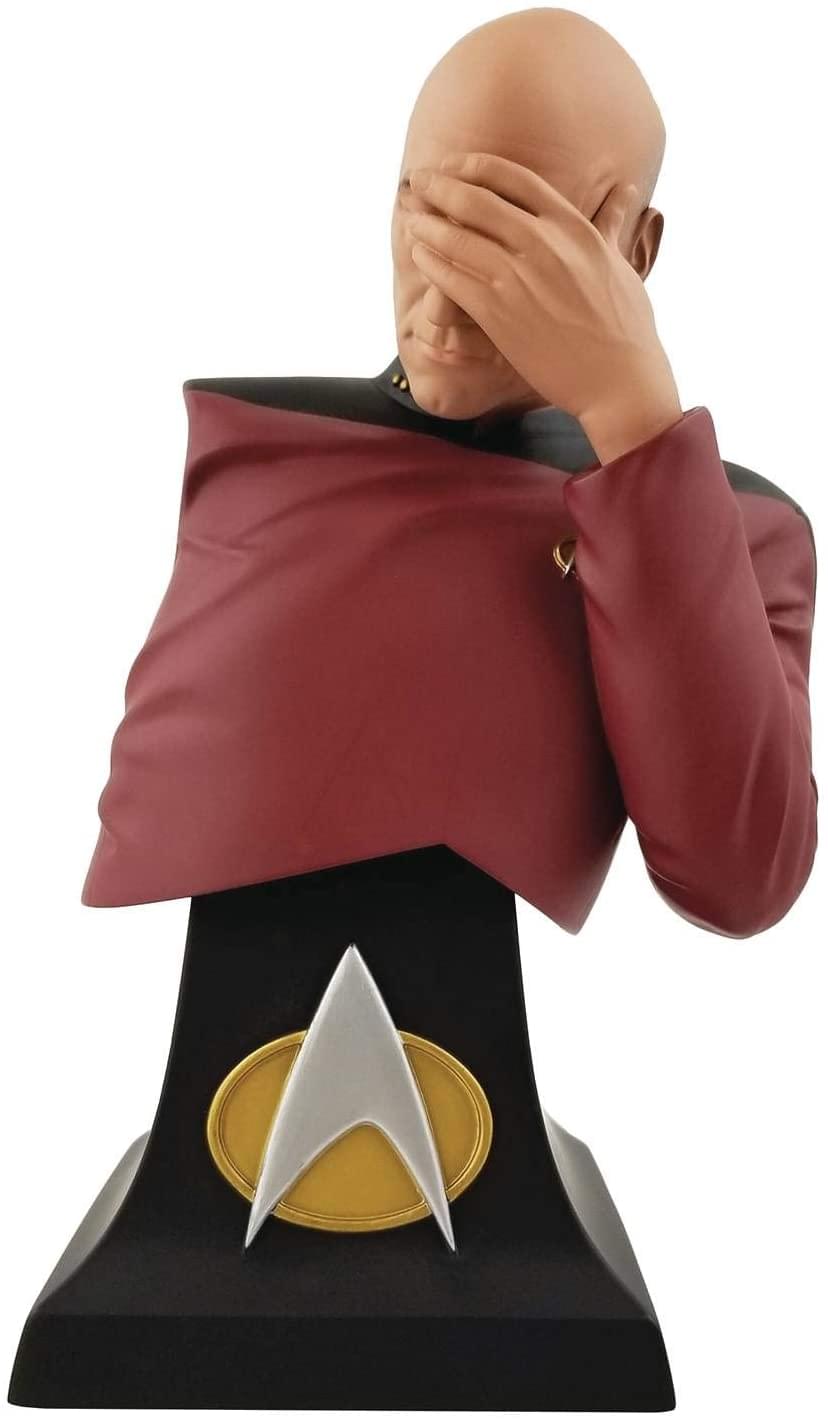 Star Trek: TNG Exclusive Picard Facepalm 8 Inch Polystone Bust