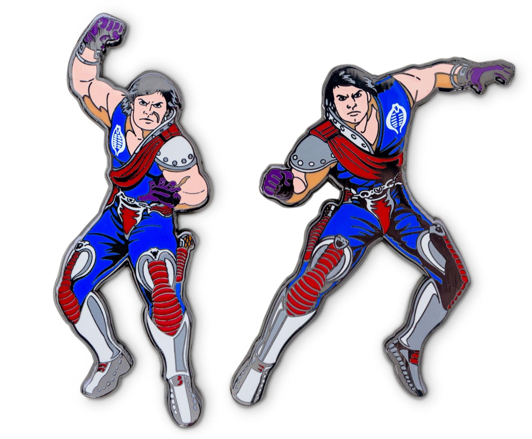 GI Joe Tomax & Xamot Enamel Pin Set