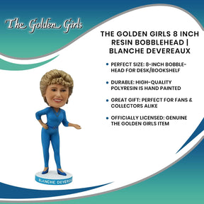 The Golden Girls 8 Inch Resin Bobblehead | Blanche Devereaux