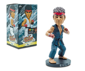 Street Fighter Evil Ryu 8-Inch Resin Bobblehead Figure | Toynk Exclusive