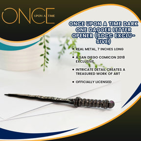 Once Upon A Time Dark One Dagger Letter Opener (SDCC Exclusive)