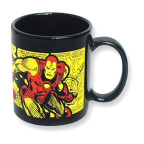 Marvel The Invincible Iron Man Comic Wrap 11 oz Ceramic Mug
