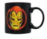 Marvel Iron Man 20oz Black Coffee Mug