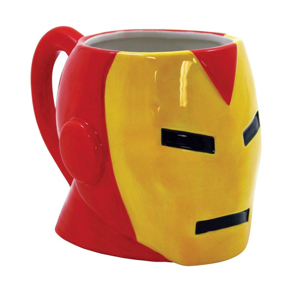 Marvel Iron Man Molded Head 19 oz Ceramic Mug