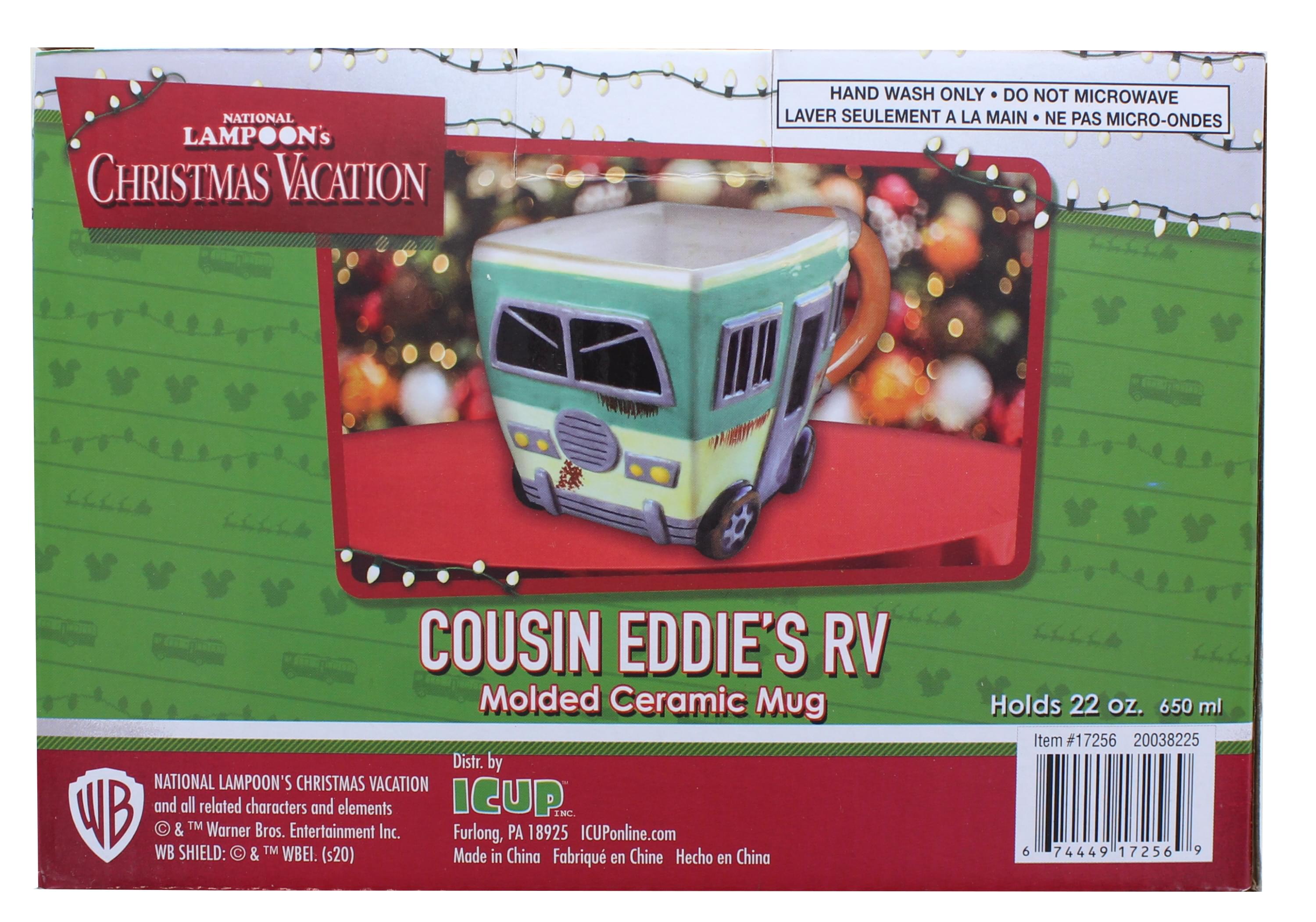 National Lampoon's Christmas Vacation Cousin Eddie's RV Molded 22oz Ceramic Mug