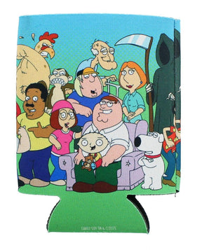 Family Guy Group Cast Can Cooler