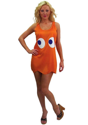 Pac-Man "Blinky" Red Deluxe Costume Tank Dress Adult/Teen Standard