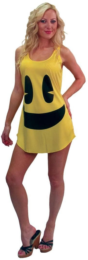 Pac-Man Deluxe Costume Tank Costume Dress Adult/Teen Standard
