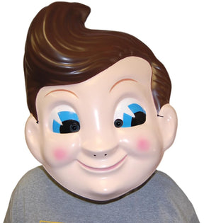 Big Boy Plastic Adult Costume Mask 18"