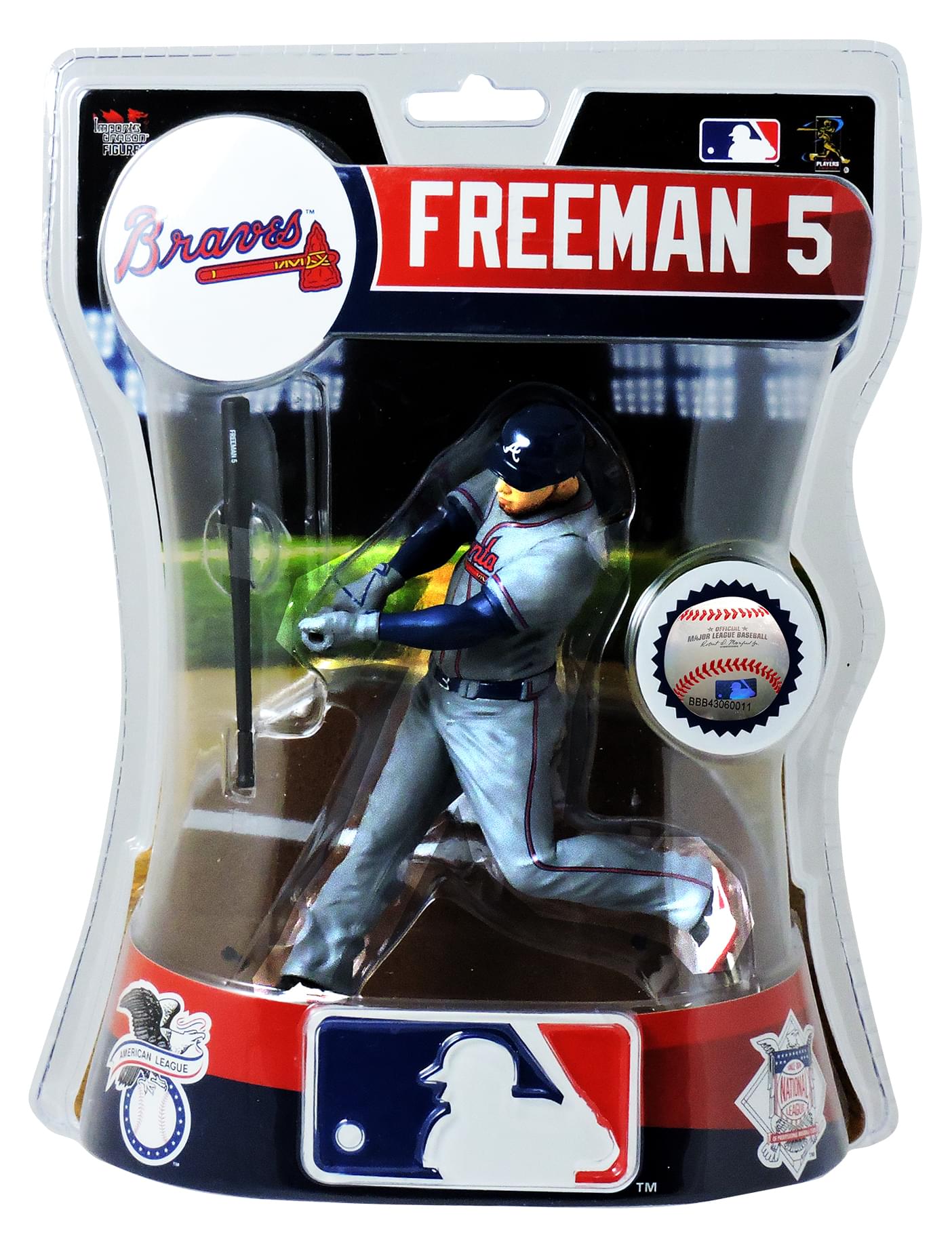 MLB Atlanta Braves 6 Inch Figure | Freddie Freeman