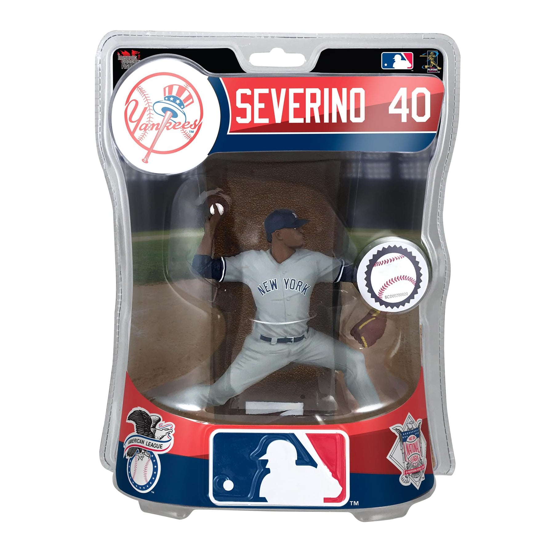 MLB New York Yankees 6 Inch Figure | Luis Severino