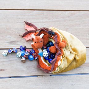 Dungeons & Dragons Dragon’s Hoard Plush Dice Bag