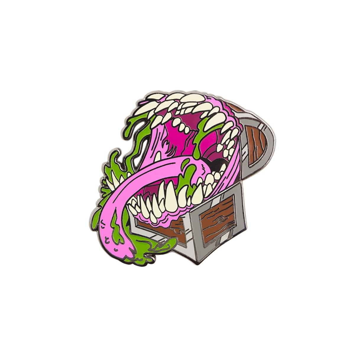 Dungeons & Dragons Glow-in-the-Dark Mimic 1.5 Inch Enamel Collector Pin