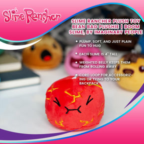 Slime Rancher Plush Toy Bean Bag Plushie | Boom Slime, by Imaginary People
