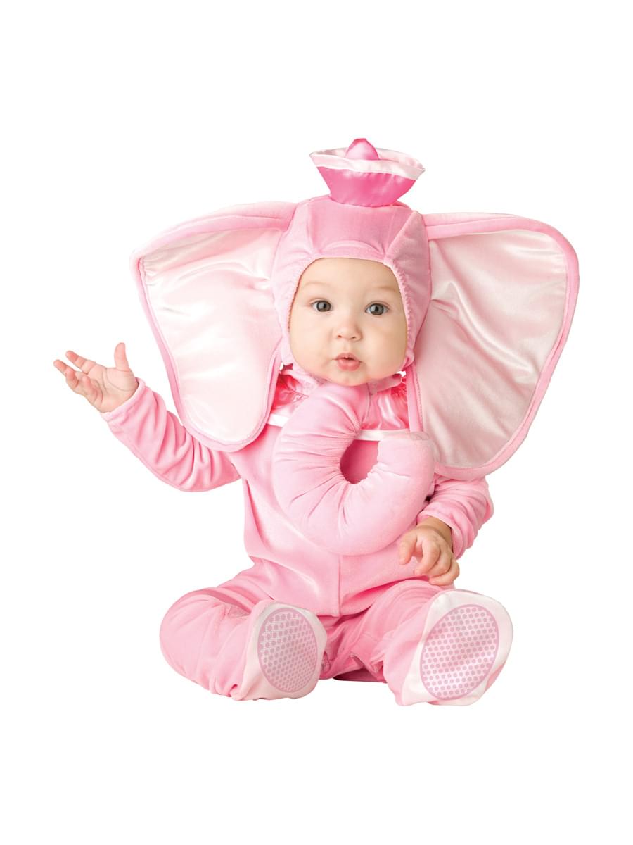 Pink Elephant Designer Baby Costume