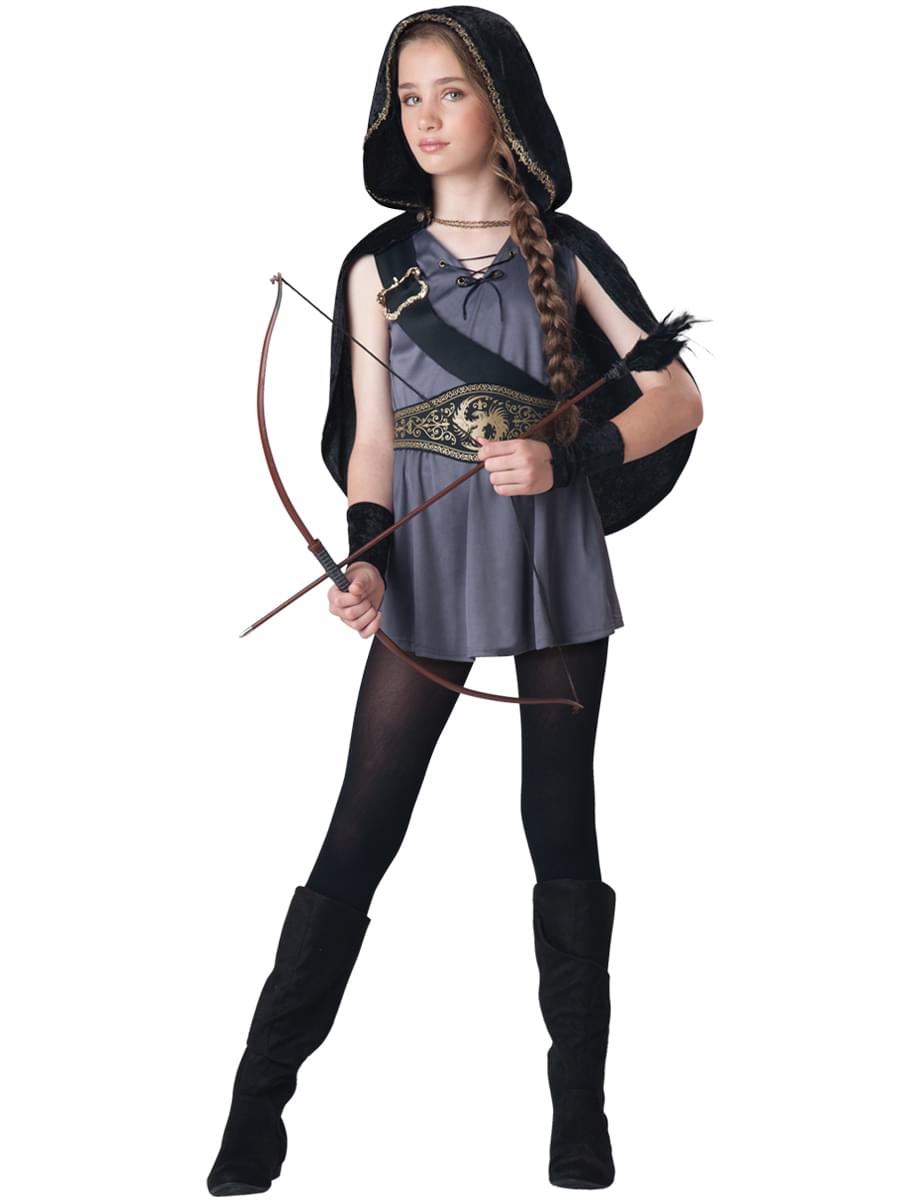 Medieval Huntress Costume Tween