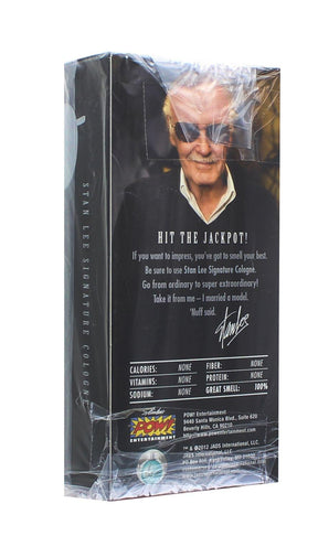 Marvel Stan Lee Signature Men's Cologne - Autographed Card in Box
