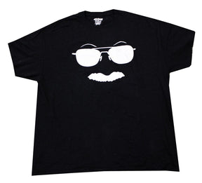 Marvel Stan Lee Silhouette Adult Black Tee Shirt