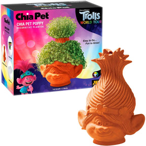 Trolls World Tour Poppy Chia Pet Decorative Planter