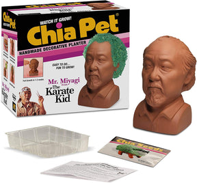 The Karate Kid Mr. Miyagi Chia Pet Decorative Pottery Planter
