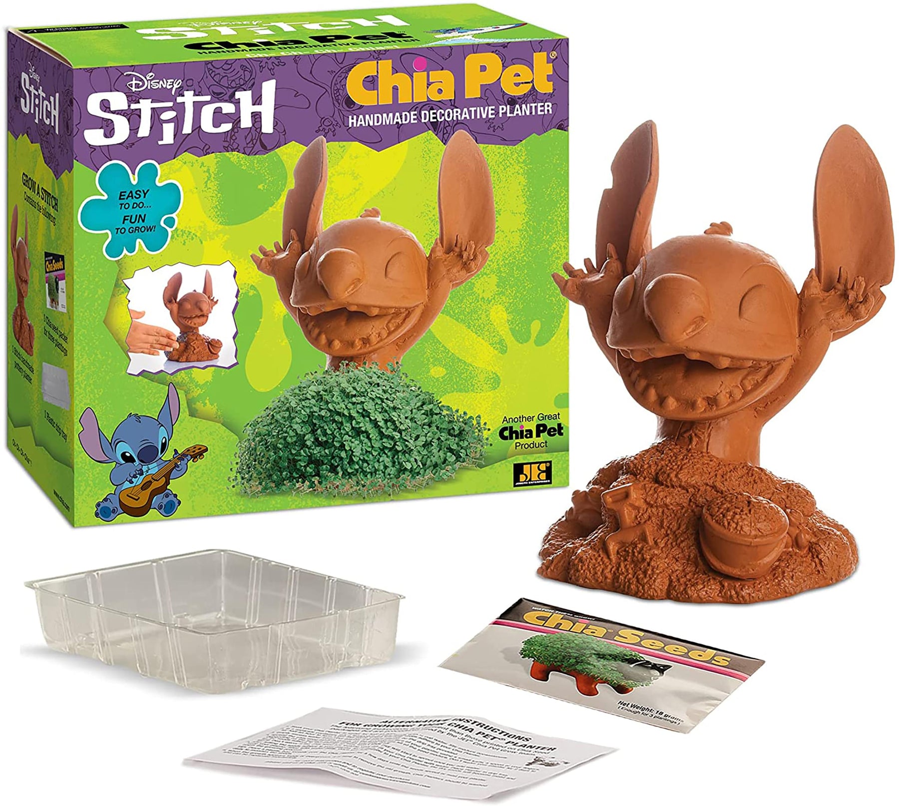 Disney Stitch Chia Pet Decorative Pottery Planter