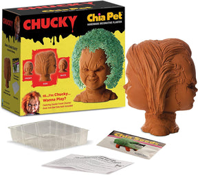 Childs Play Chucky Chia Pet Decorative Pottery Planter