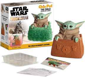 Star Wars The Child in Satchel Chia Pet Decorative Pottery Planter