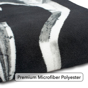 Skyrim Dragon Emblem Lightweight Fleece Throw Blanket | 45 x 60 Inches