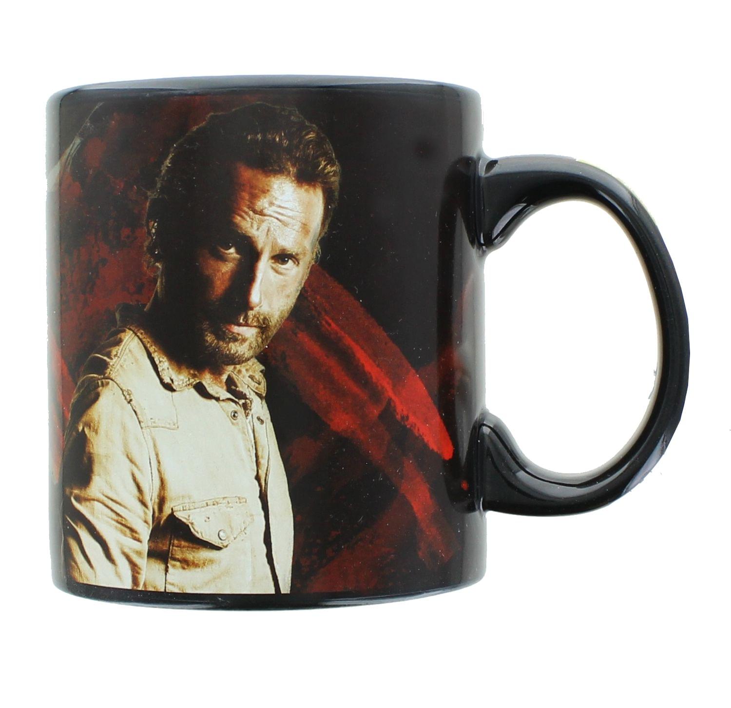 The Walking Dead Rick Grimes Printed 20oz Ceramic Coffe Mug
