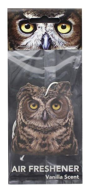 Owl Vanilla Scented Hanging Air Freshener