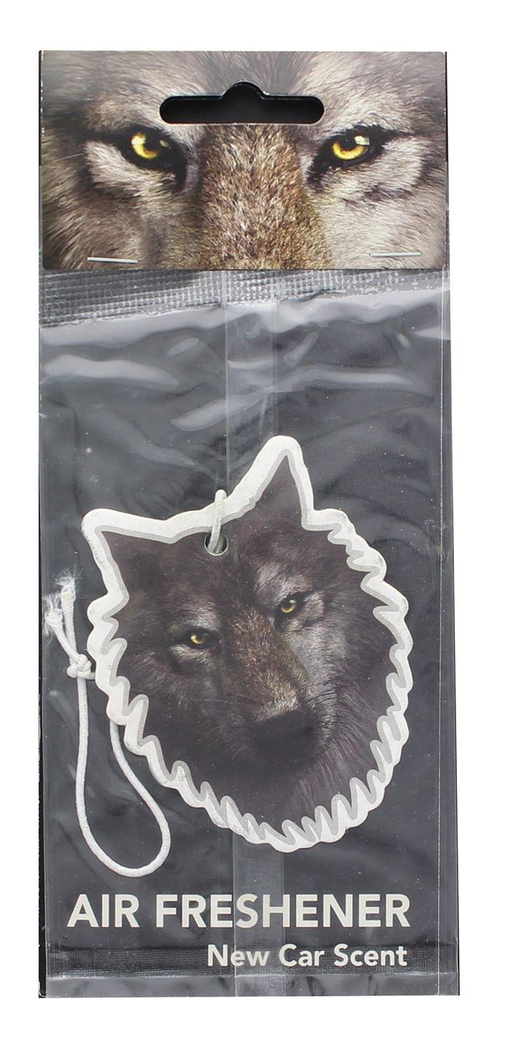 Wolf New Car Scent Hanging Air Freshener