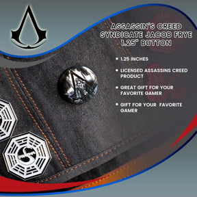 Assassin's Creed Syndicate Jacob Frye 1.25" Button