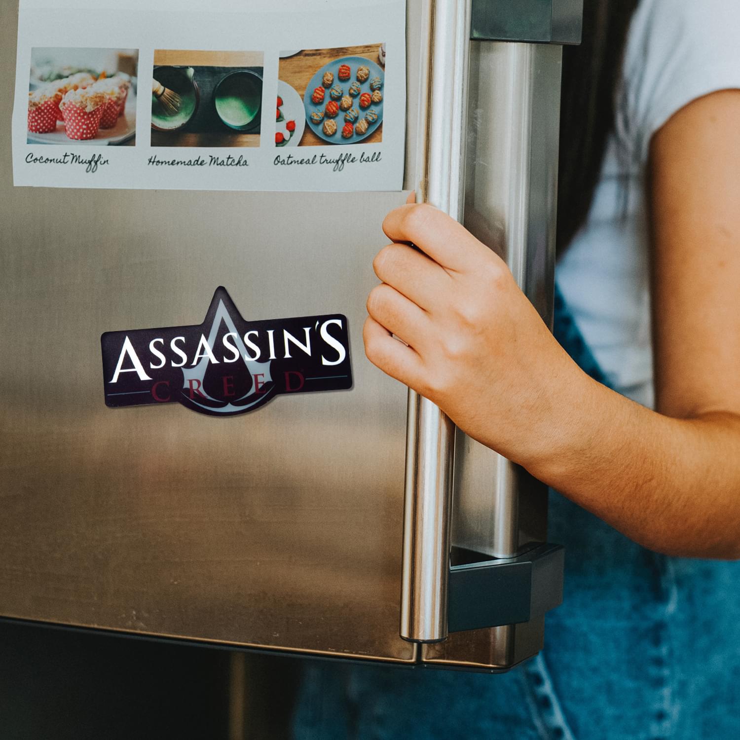 OFFICIAL Assassin's Creed Logo Magnet | Feat. The Assassin's Crest | 5.8" Wide