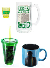 Breaking Bad Drinkware Bundle: Shot Glass, Mugs, Carnival Cup
