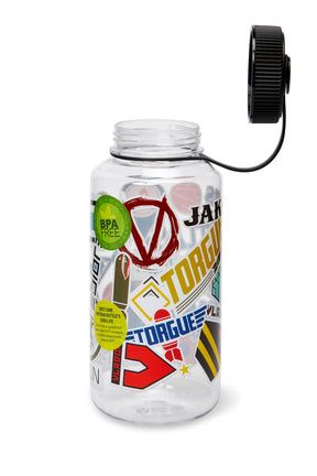 Borderlands Manufacturer Logos Plastic Water Bottle - 32-Ounces