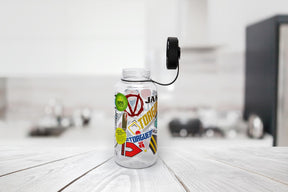 Borderlands Manufacturer Logos Plastic Water Bottle - 32-Ounces