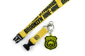 Brooklyn Nine Nine Official Lanyard For Keys & ID Badges | Bonus Charm Included