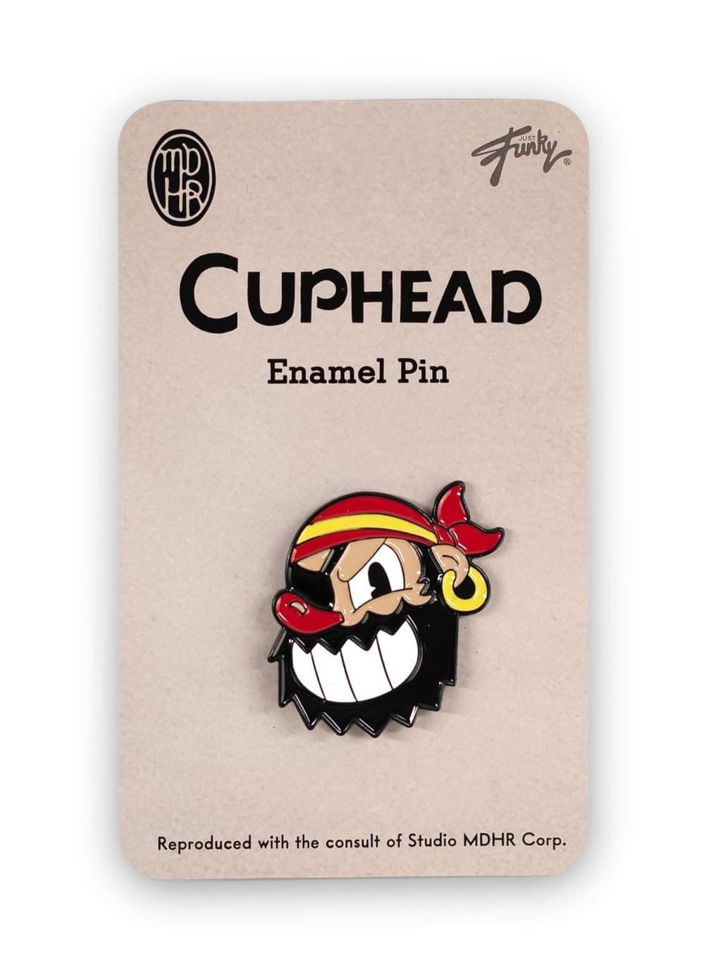 Cuphead Collectibles Pirate Boss Enamel Collector Pin | Collector’s Edition