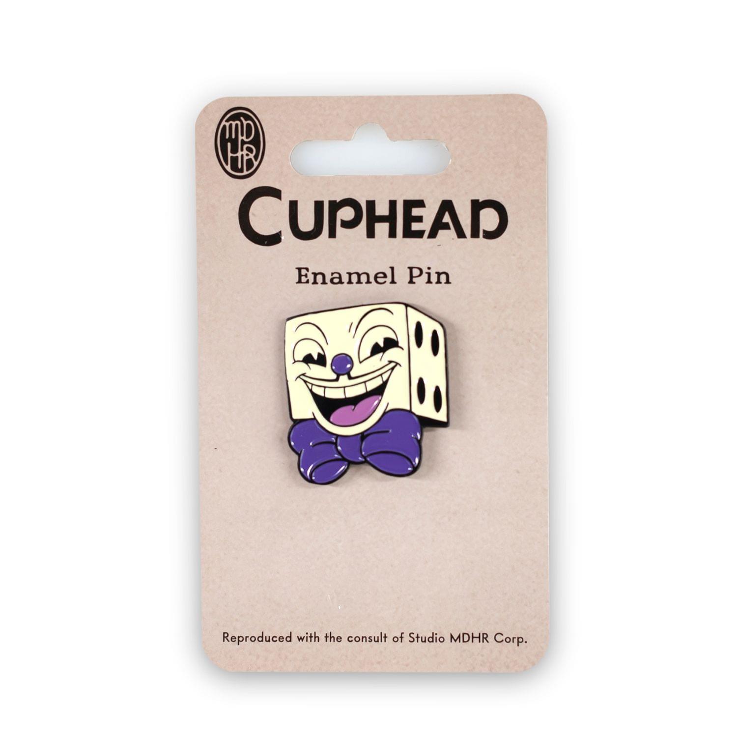 OFFICIAL Cuphead King Dice Enamel Collector Pin | Perfect for Cuphead Fans
