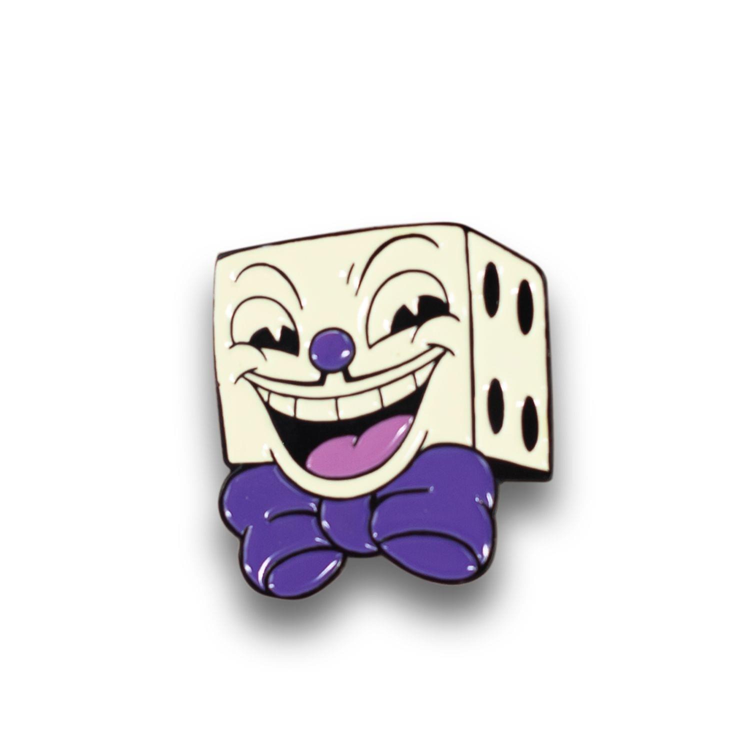 OFFICIAL Cuphead King Dice Enamel Collector Pin | Perfect for Cuphead Fans