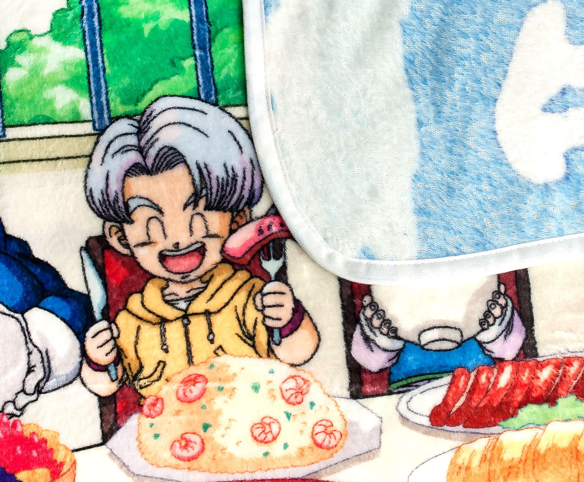 Dragon Ball Super Feast Plush Throw Blanket | 45 x 60 Inches