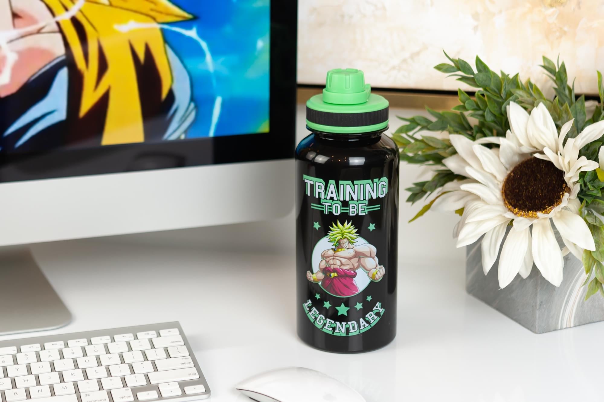 Dragon Ball Super Legendary Saiyan Broly Plastic Water Bottle | Holds 32 Ounces