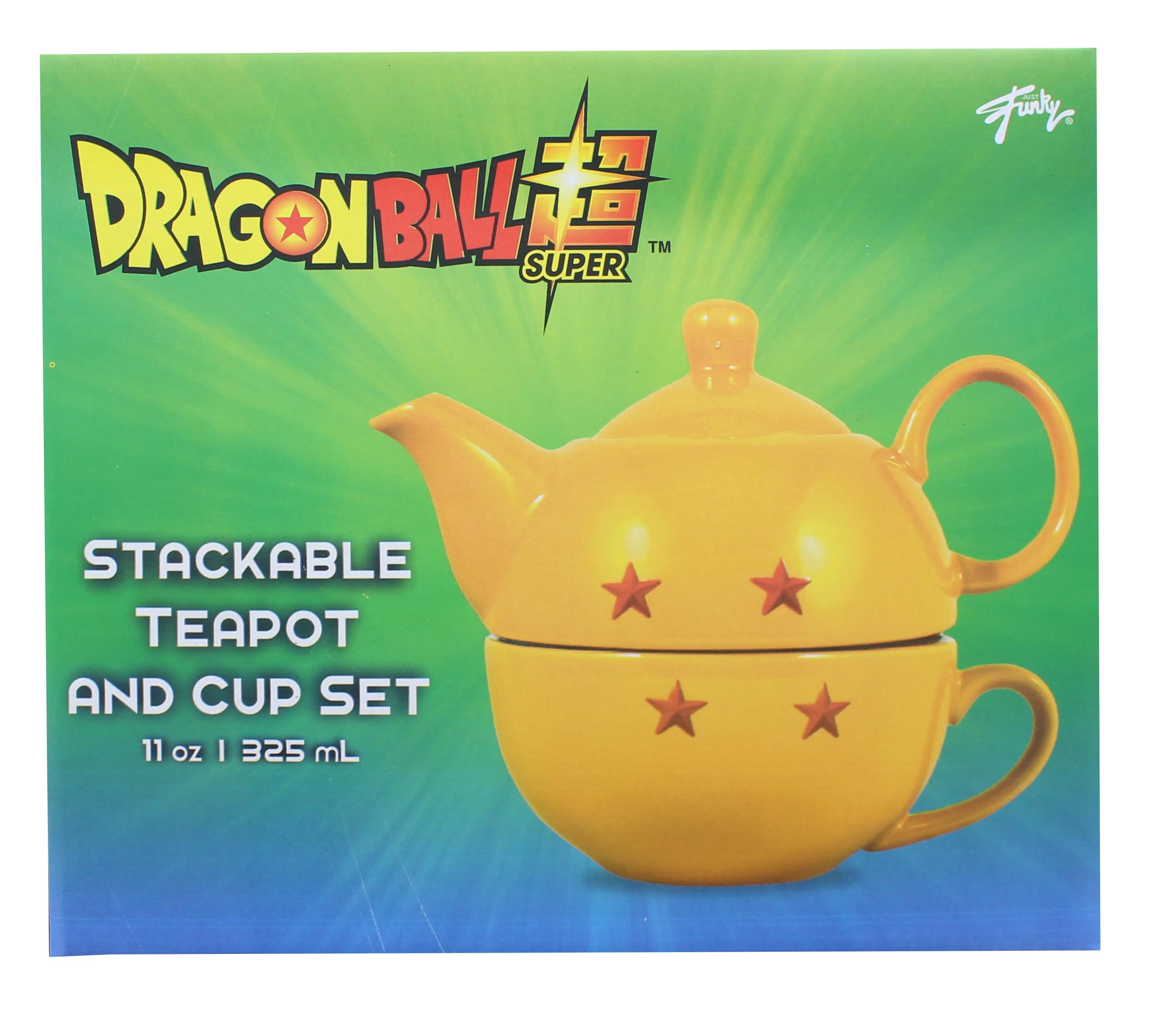 Dragon Ball Super Stackable 11oz Teapot and Cup Set