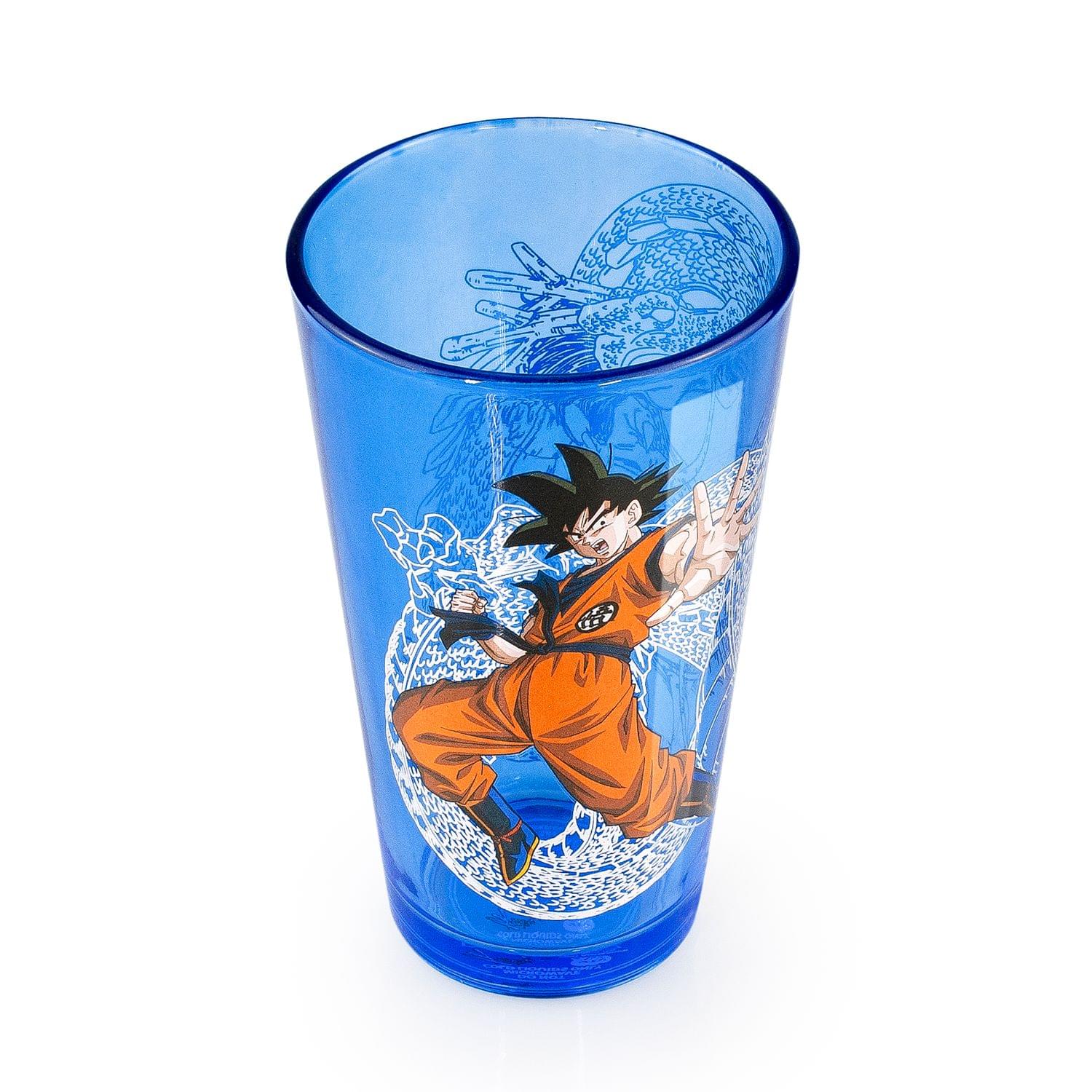 Dragon Ball Z Red Goku Large Drinking Cup Glass in box