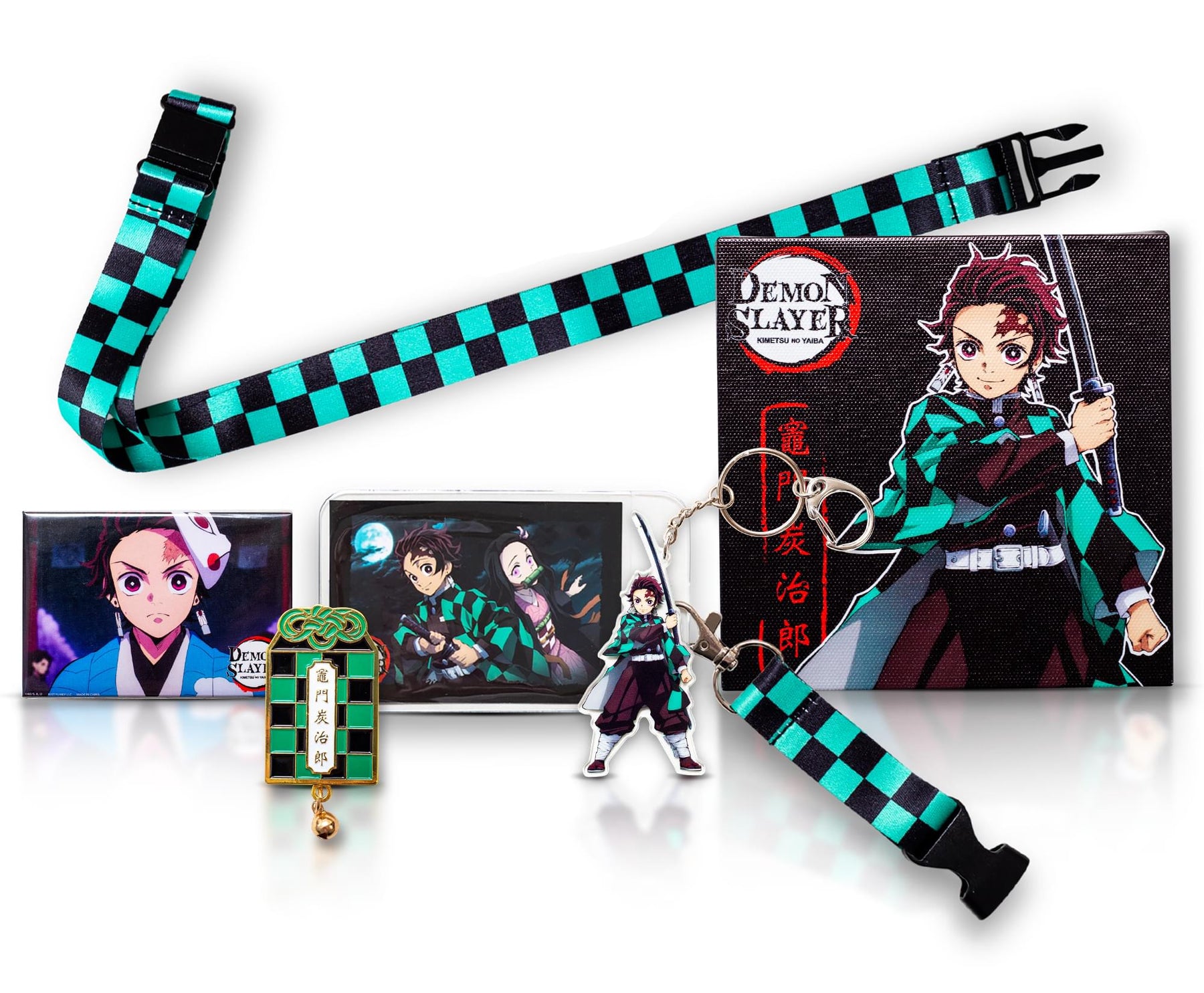Demon Slayer LookSee Mystery Gift Box | Includes 5 Collectibles | Tanjiro Kamado