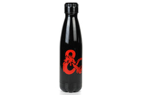Dungeons & Dragons Logo | Metal Stainless Steel Water Bottle | Holds 17 Ounces