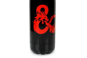 Dungeons & Dragons Logo | Metal Stainless Steel Water Bottle | Holds 17 Ounces