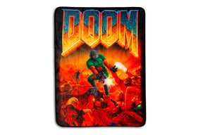 DOOM Classic Fleece Throw Blanket | Cozy Lightweight Blanket | 45 x 60 Inches