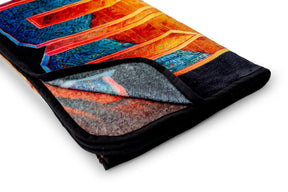DOOM Classic Fleece Throw Blanket | Cozy Lightweight Blanket | 45 x 60 Inches